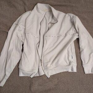 Levi’s white zip hoodie (Size S)